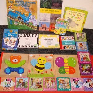 LOT OF LEARNING ACTIVITY BOOKS FOR GIRLS